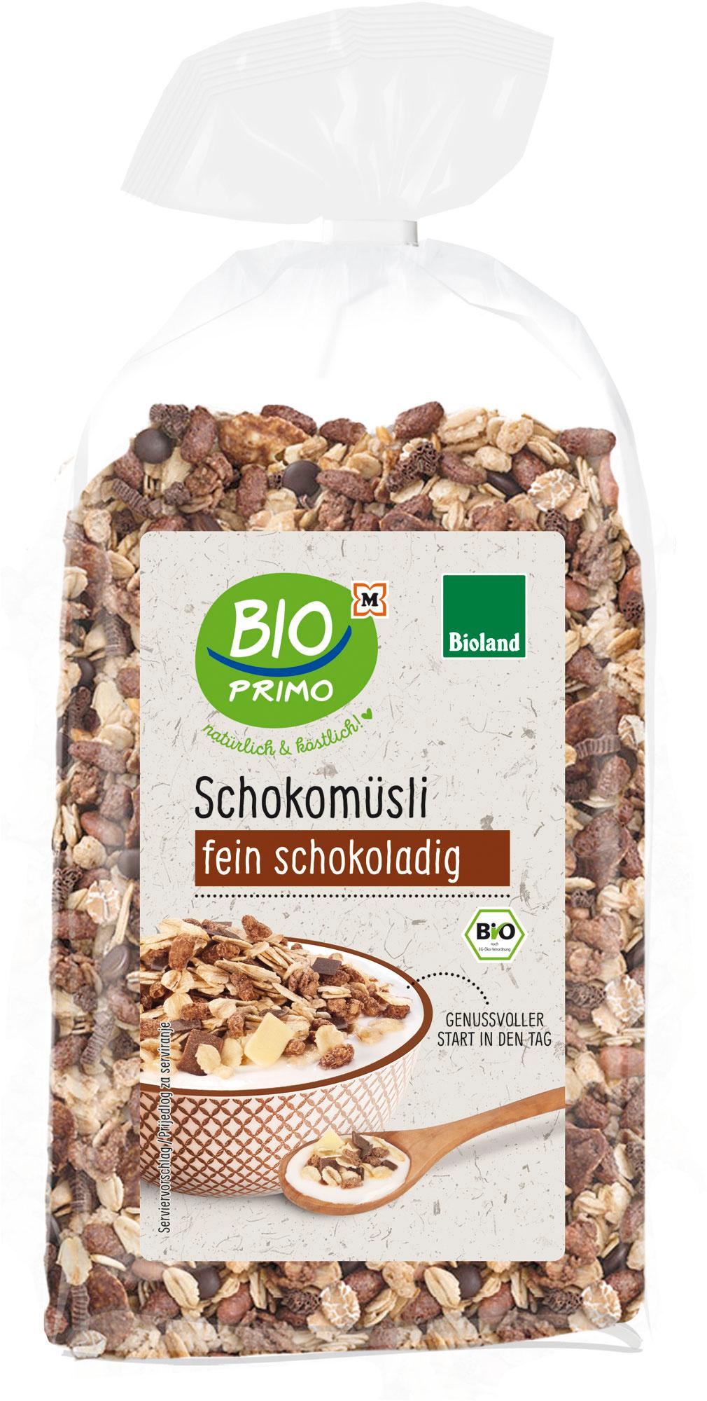 BIO PRIMO Bioland-Müsli Schoko
