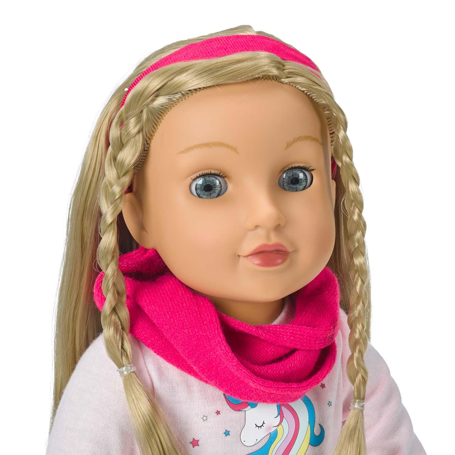 Produktbild Modern Girl! Puppe Blond mit Einhornkleid, 45 cm 3 von 3
