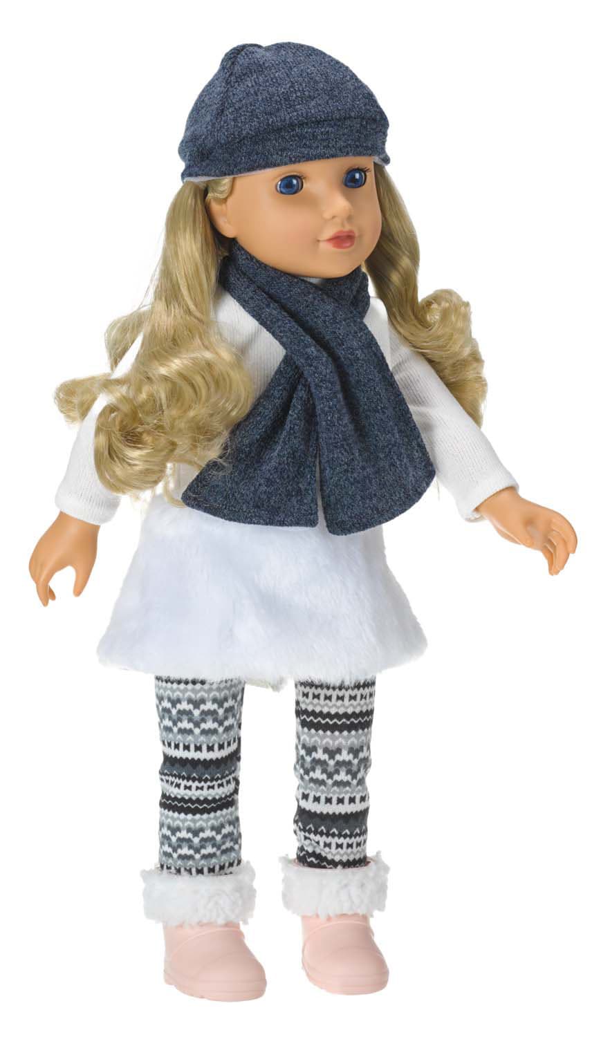 Produktbild Modern Girl! Puppe Blond mit Longpulli, 45 cm 2 von 3