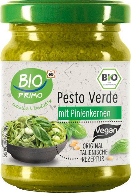 BIO PRIMO Bio Pesto Verde Pinienkerne