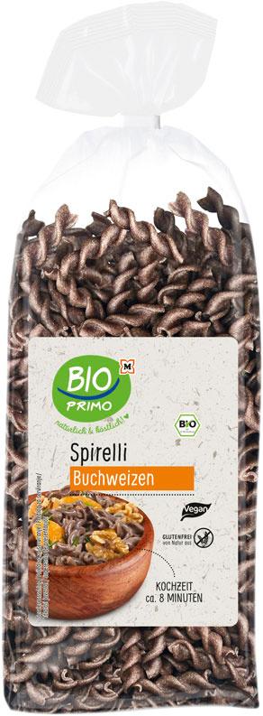 BIO PRIMO Bio Nudeln Spirelli Buchweizen