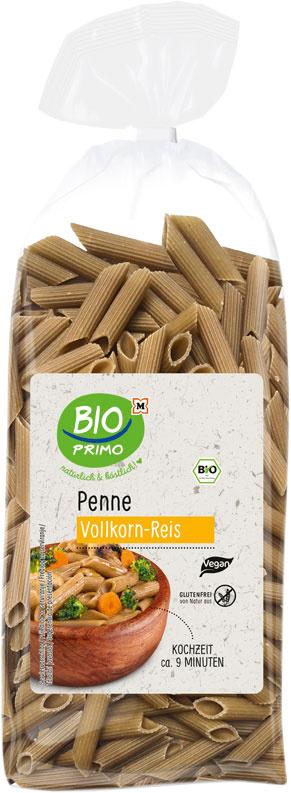 BIO PRIMO Bio Nudeln Penne Vollkornreis