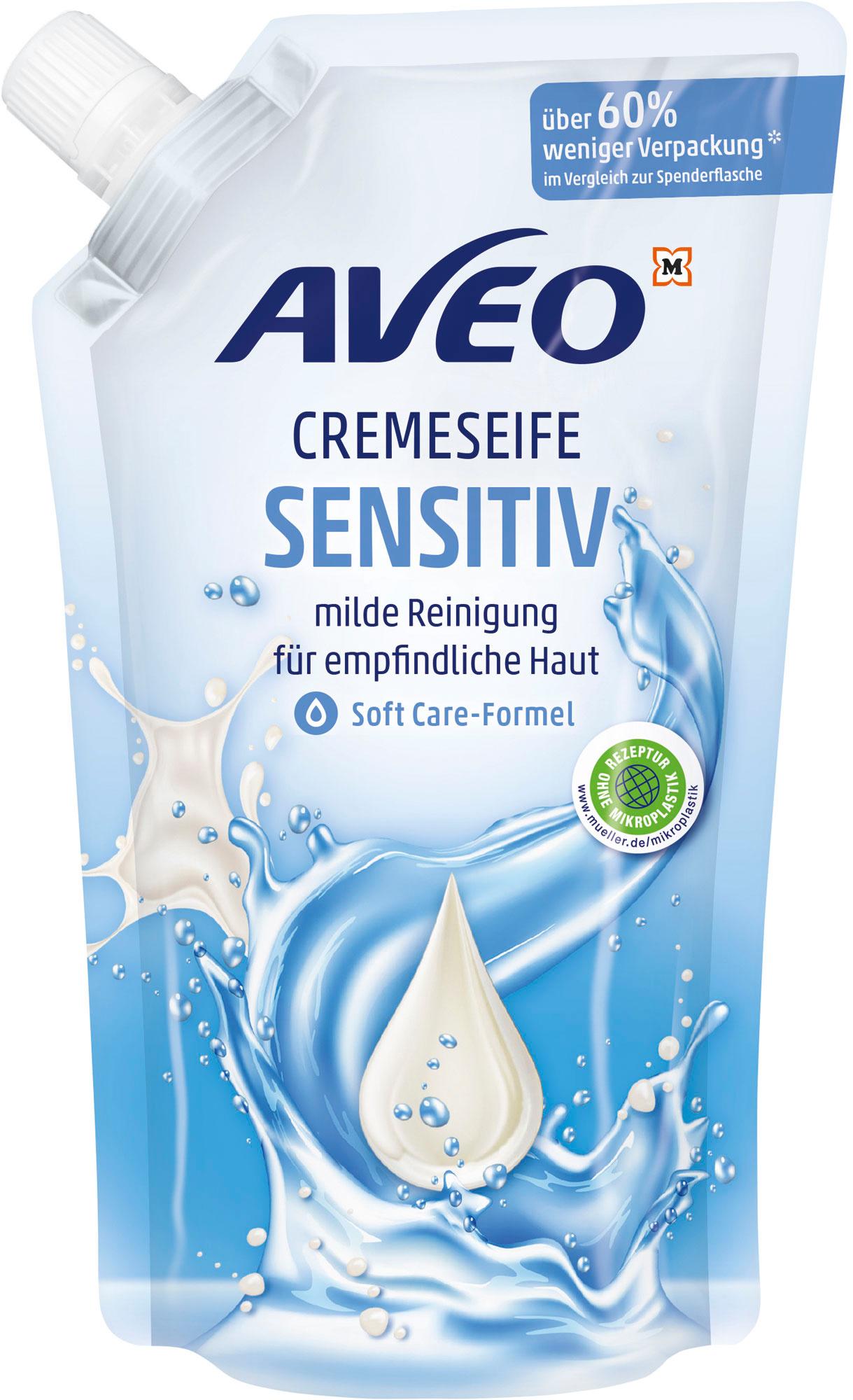 AVEO Cremseife Nachfüllbeutel Sensitive