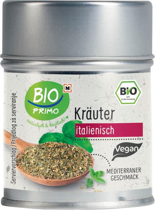 BIO PRIMO Bio Gewürz Italienische Kräuter