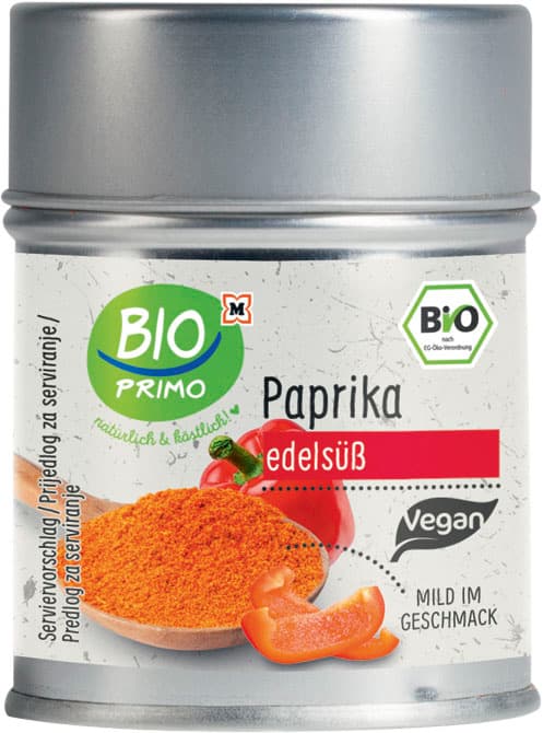 BIO PRIMO Bio Gewürz Paprika Edelsüß