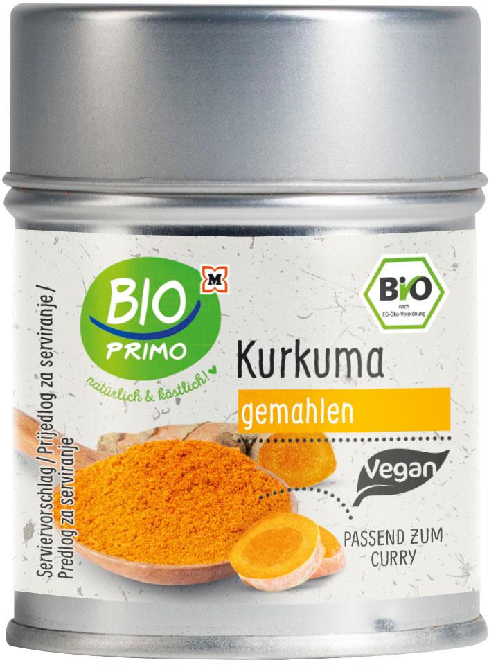 BIO PRIMO Bio Kurkuma Gemahlen
