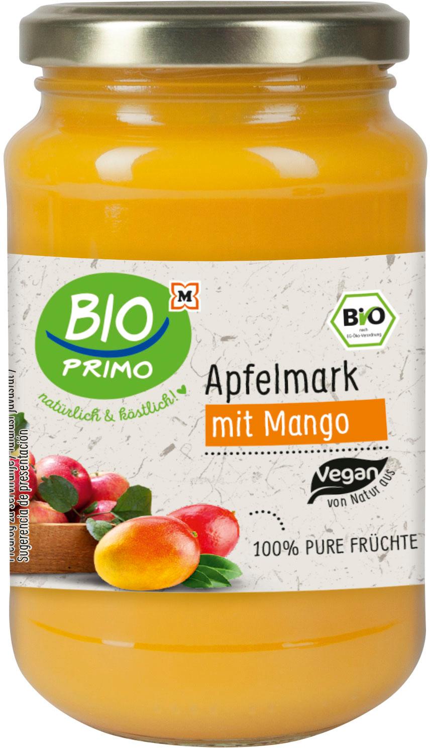 BIO PRIMO Bio Apfel-Mangomark