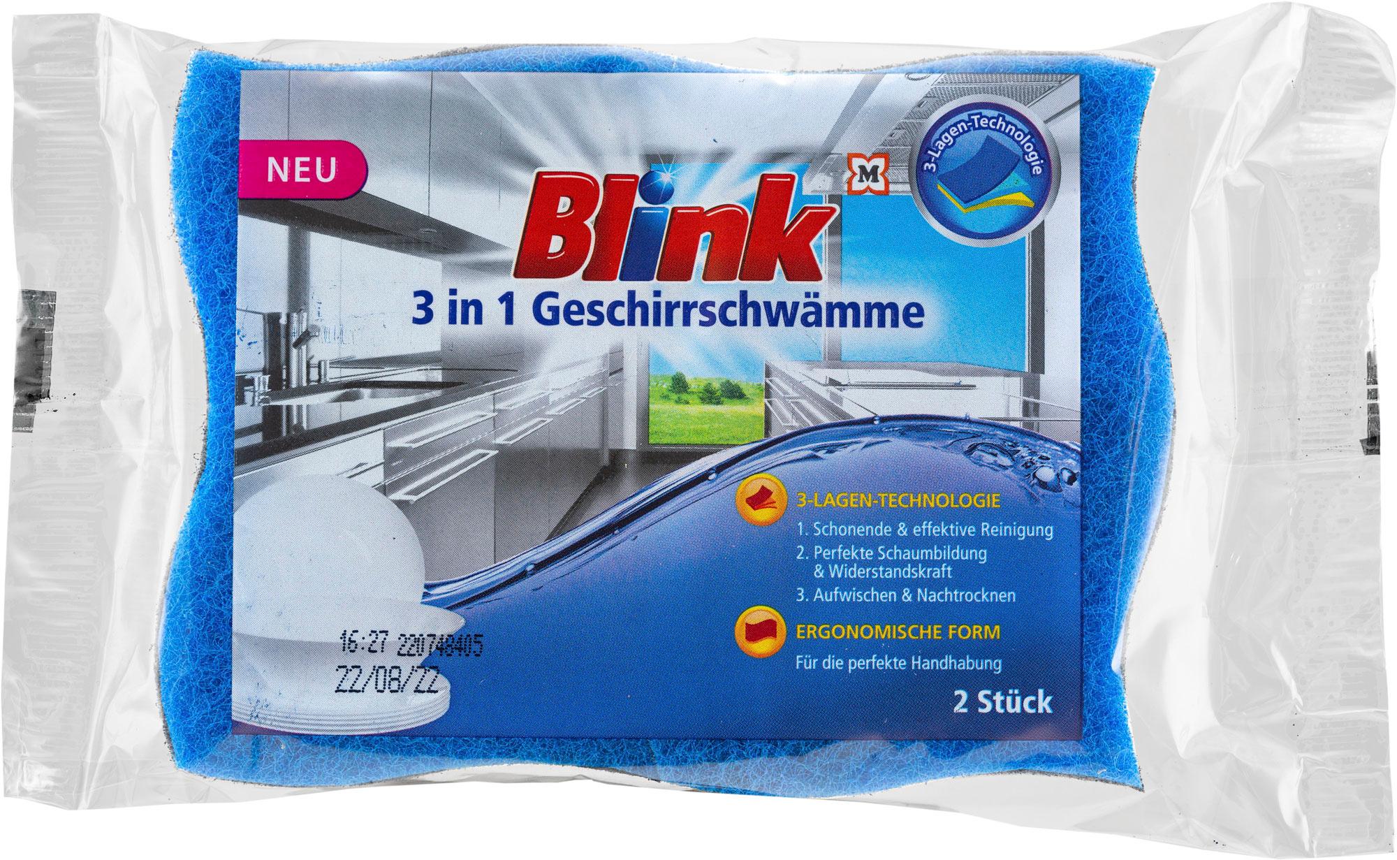 Blink Geschirrschwämme 3 in 1