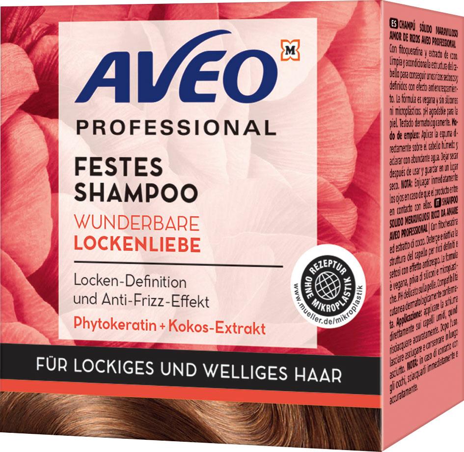 AVEO Professional Festes Shampoo Wunderbare Lockenliebe