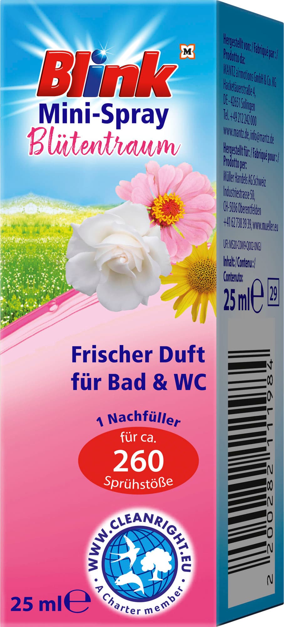 Blink Mini-Spray Blütentraum