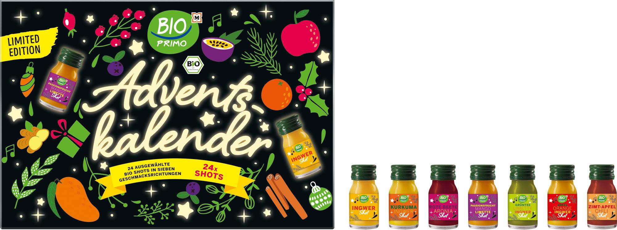 Produktbild BIO PRIMO Bio Adventskalender Bio Shots 2 von 4