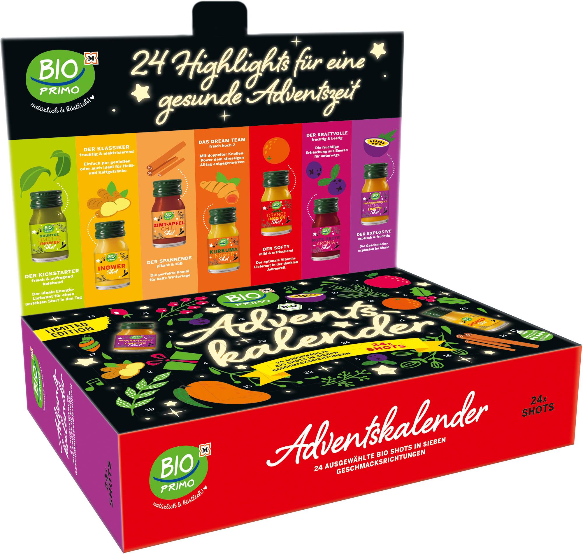 Produktbild BIO PRIMO Bio Adventskalender Bio Shots 3 von 4
