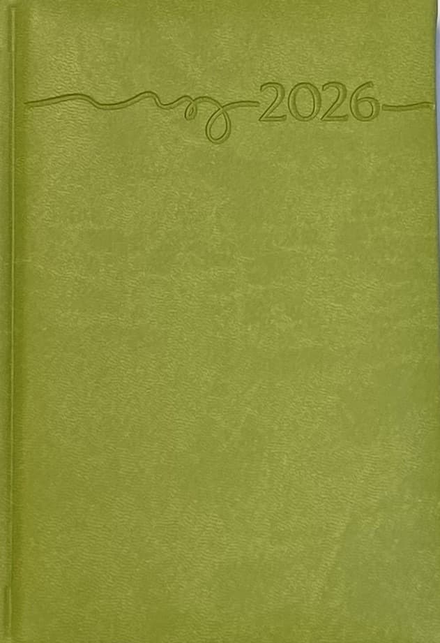 Kalender-Buch 2026 A6  VIVELLA GRUEN