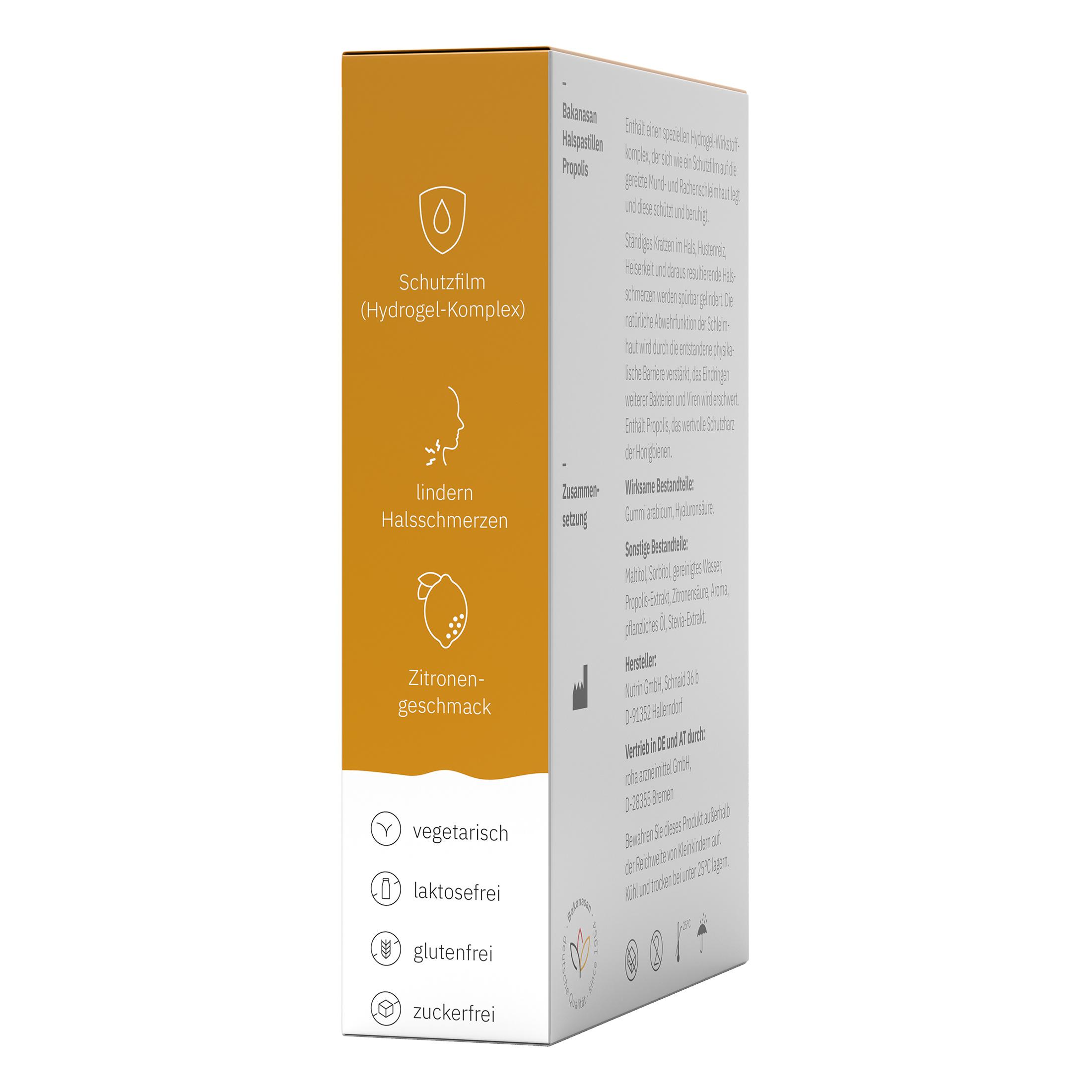 Produktbild BAKANASAN Halspastillen Propolis 5 von 5