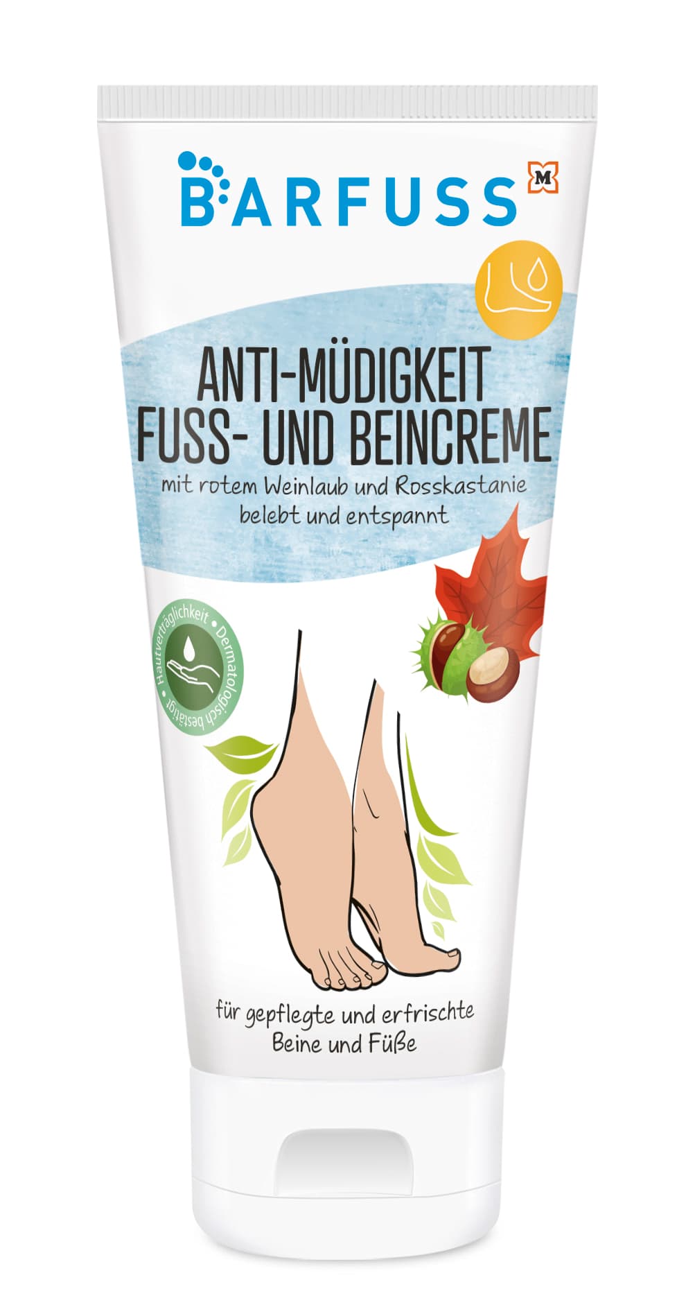 BARFUSS Anti Müdigkeit Beincreme