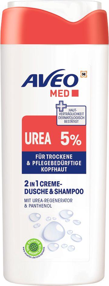 AVEO MED Soforthilfe 2in1 Dusche&Shampoo 5% Urea
