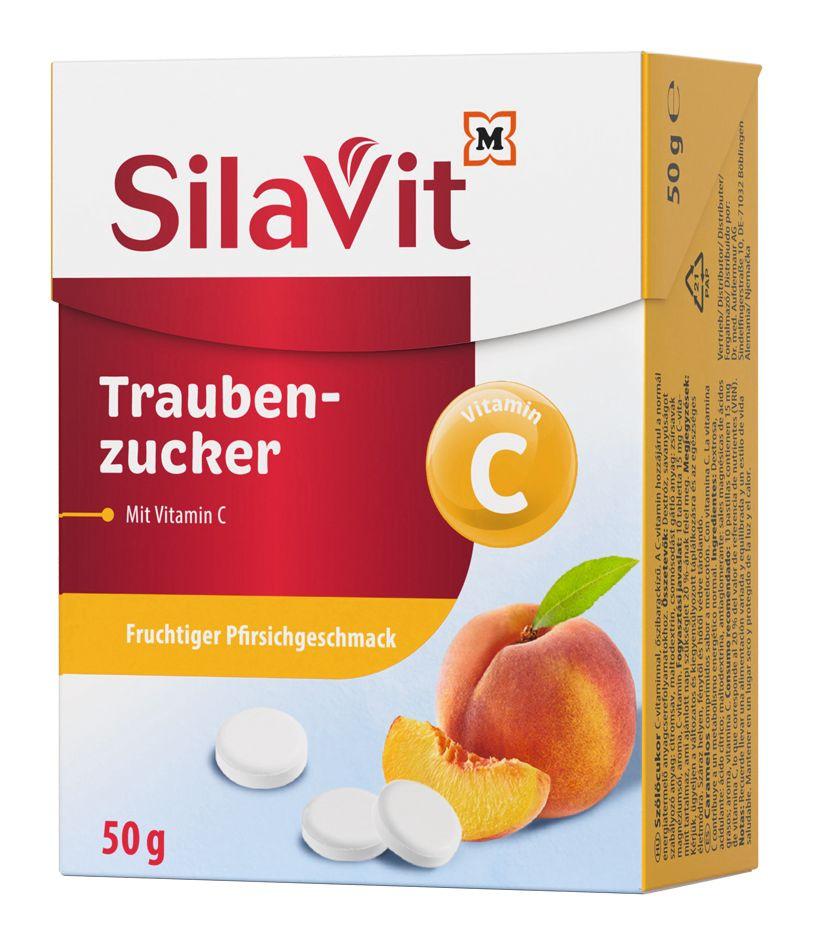 SilaVit Traubenzucker Pirsich
