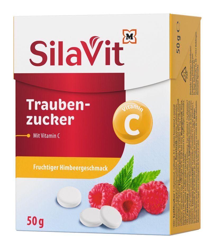 SilaVit Traubenzucker Himbeere