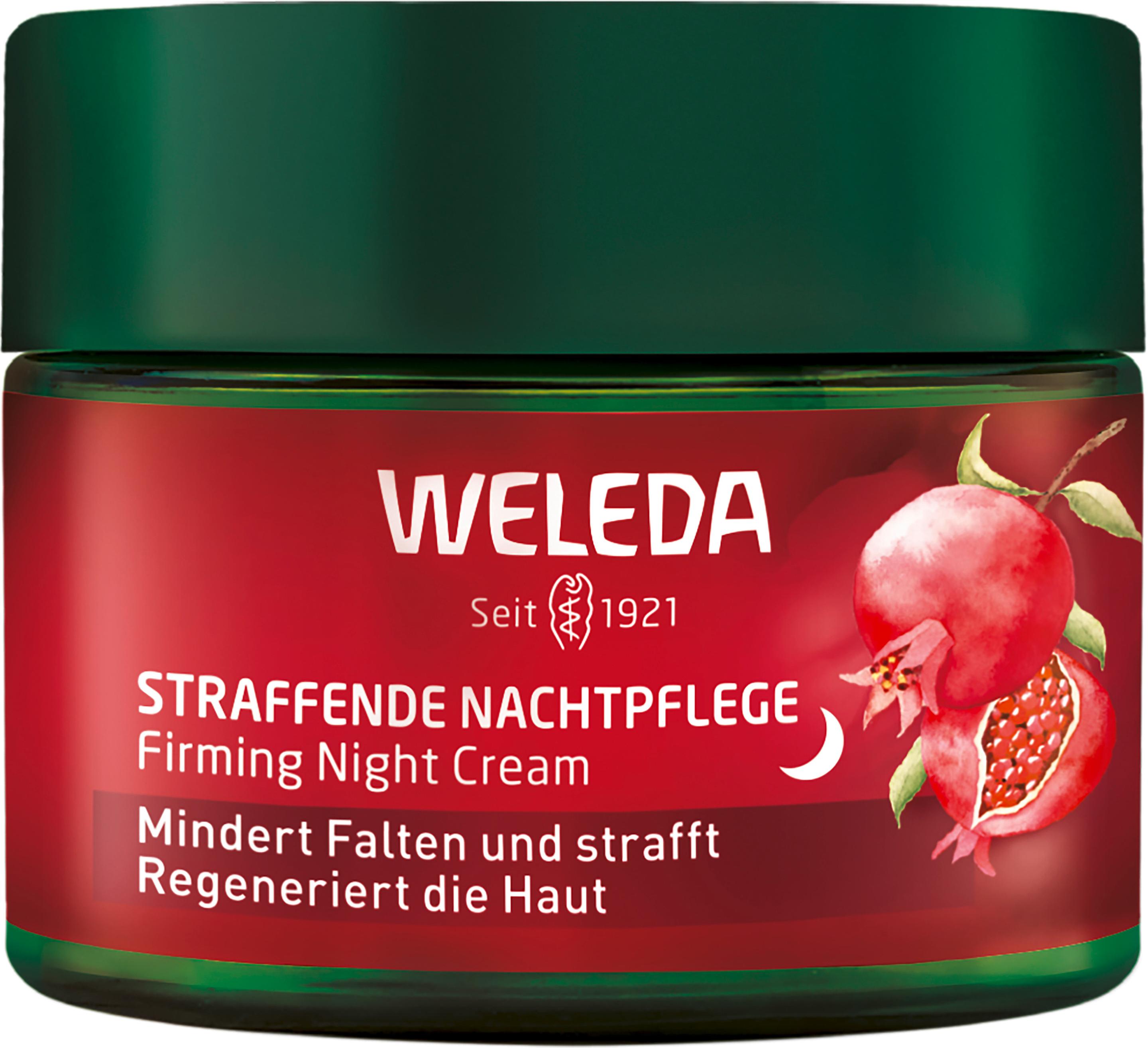 Weleda GRANATAPFEL Straffende Nachtpflege Granatapfel&Maca-Peptide