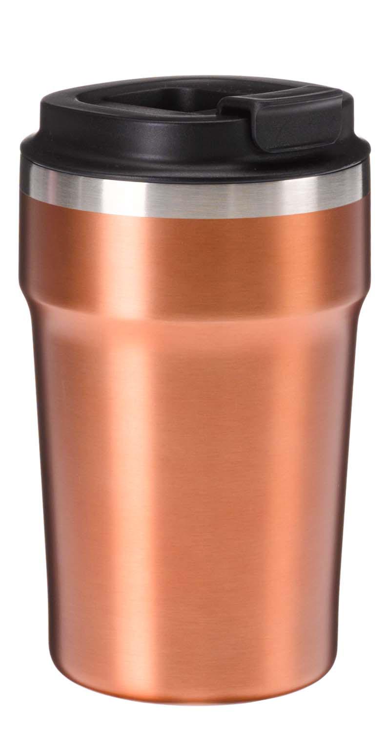 TRENDSHOP Isolierbecher Kaffeebecher Enjoy 380ml