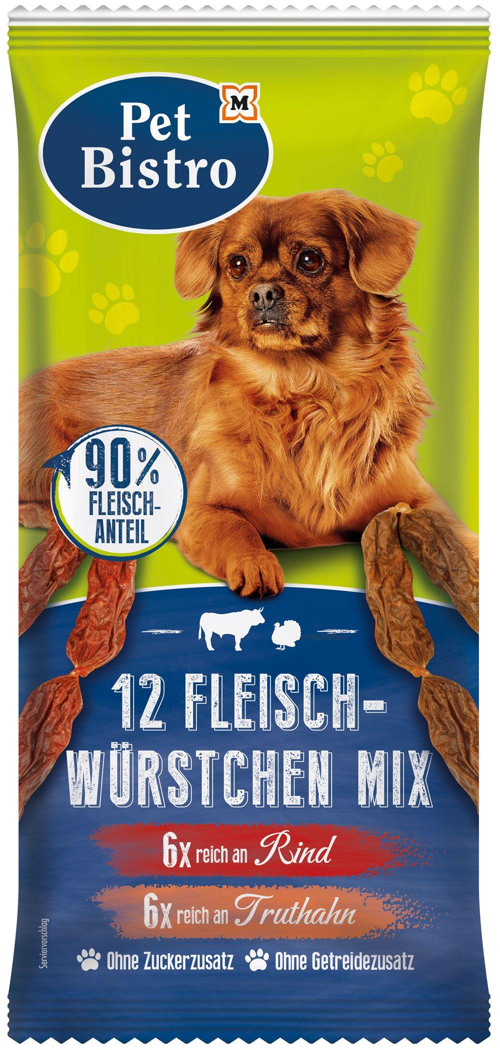 Pet Bistro Hundesnack Fleischwürstchen Mix