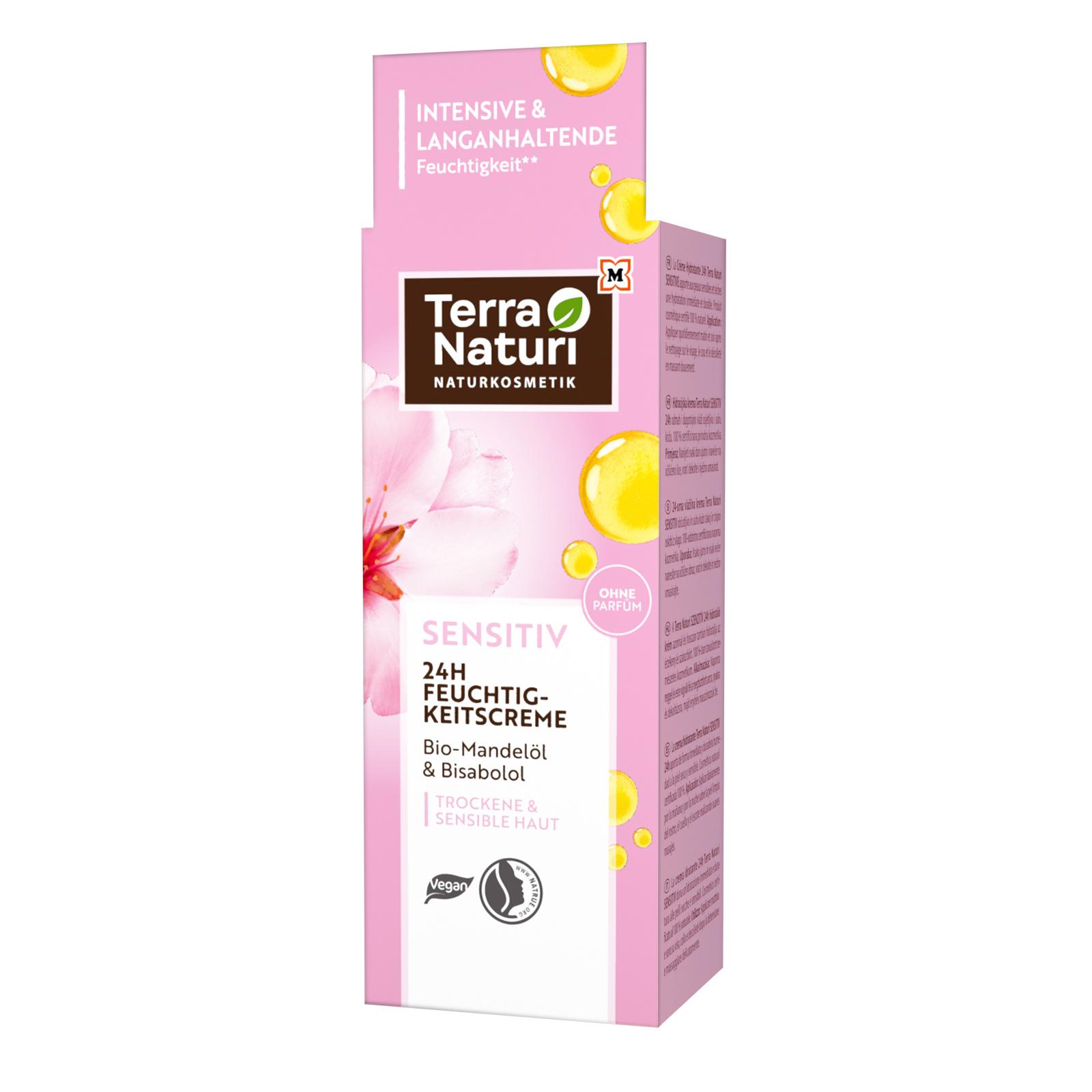 Produktbild Terra Naturi Sensitiv 24h Feuchtigkeitscreme 2 von 3
