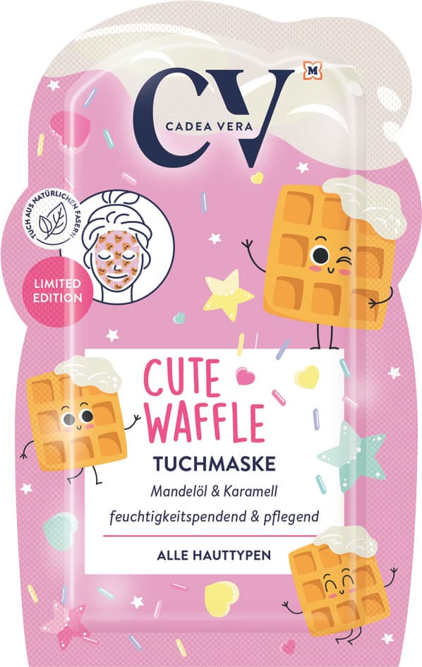 CV Cute Waffle Tuchmaske 