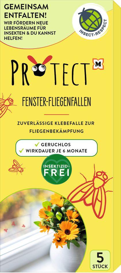 Protect Fenster-Fliegenfallen