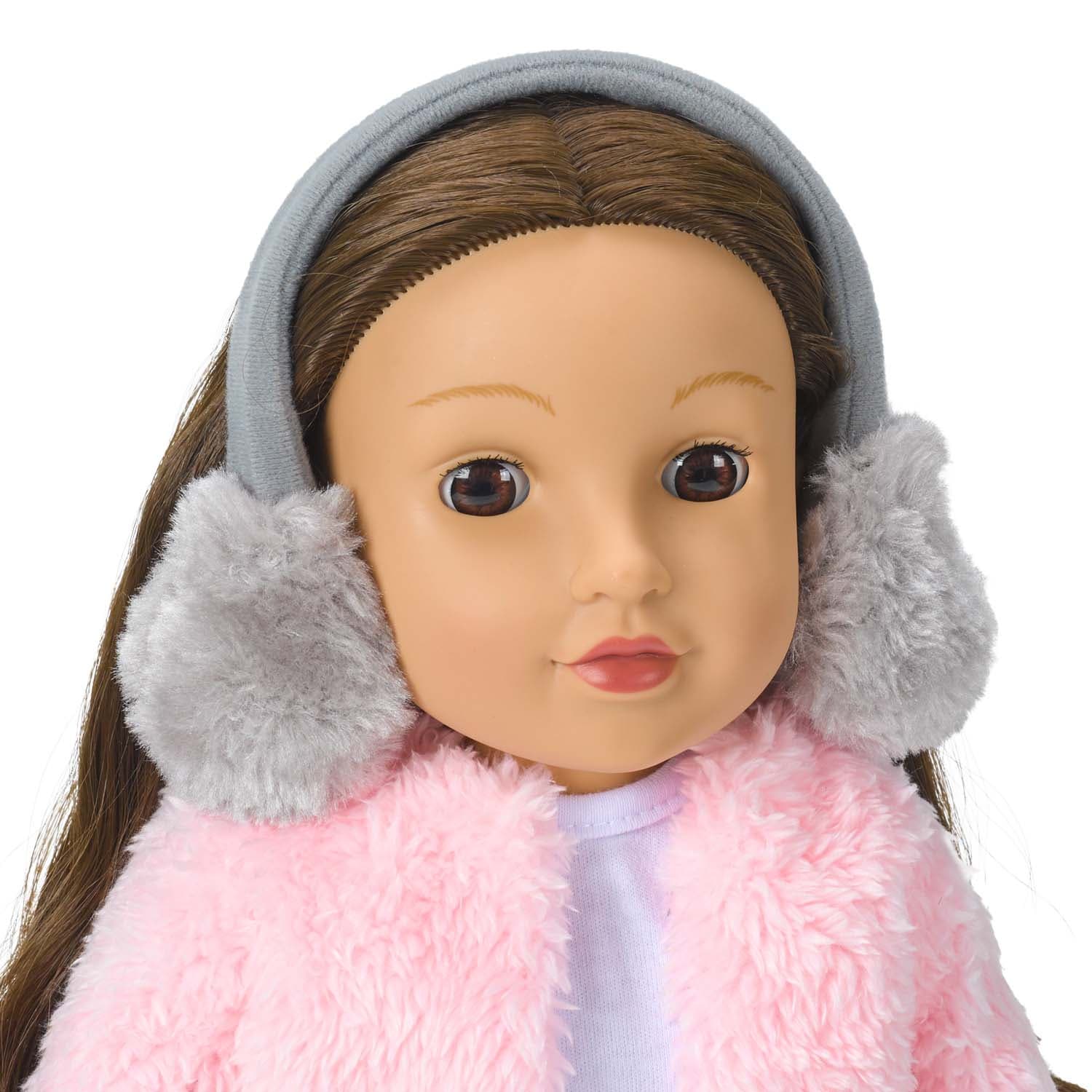 Produktbild Modern Girl Puppe Brunette Glitzer, 45 cm 2 von 3