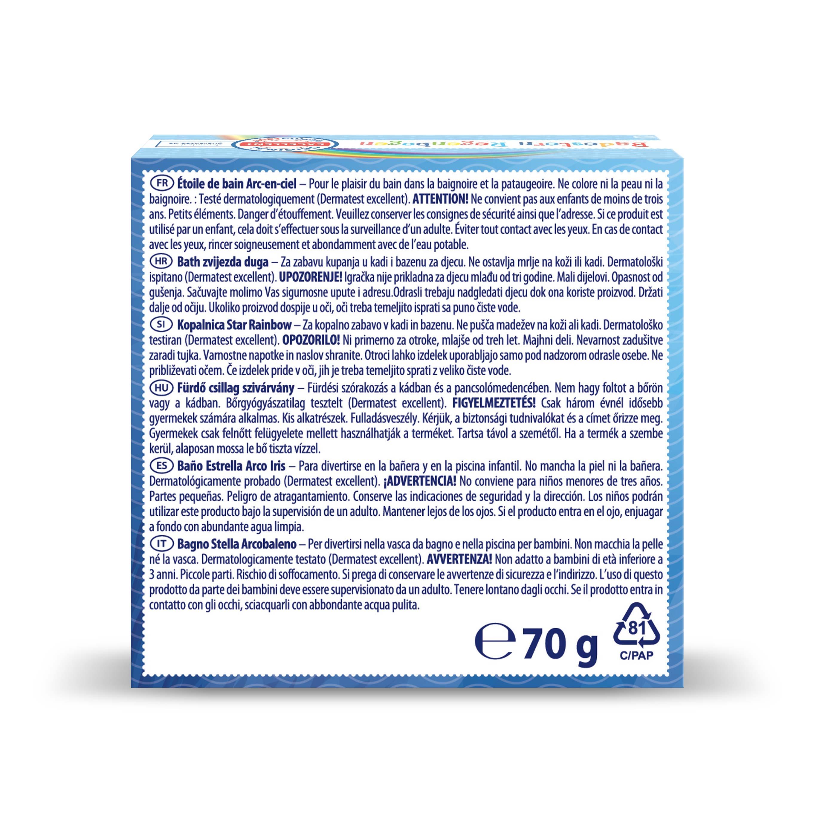 Produktbild AVEO Kids Badestern Regenbogen 2 von 3