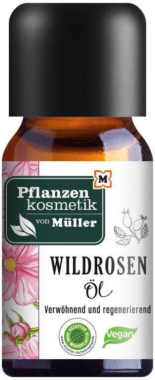 Pflanzenkosmetik von Müller Wildrosen Öl