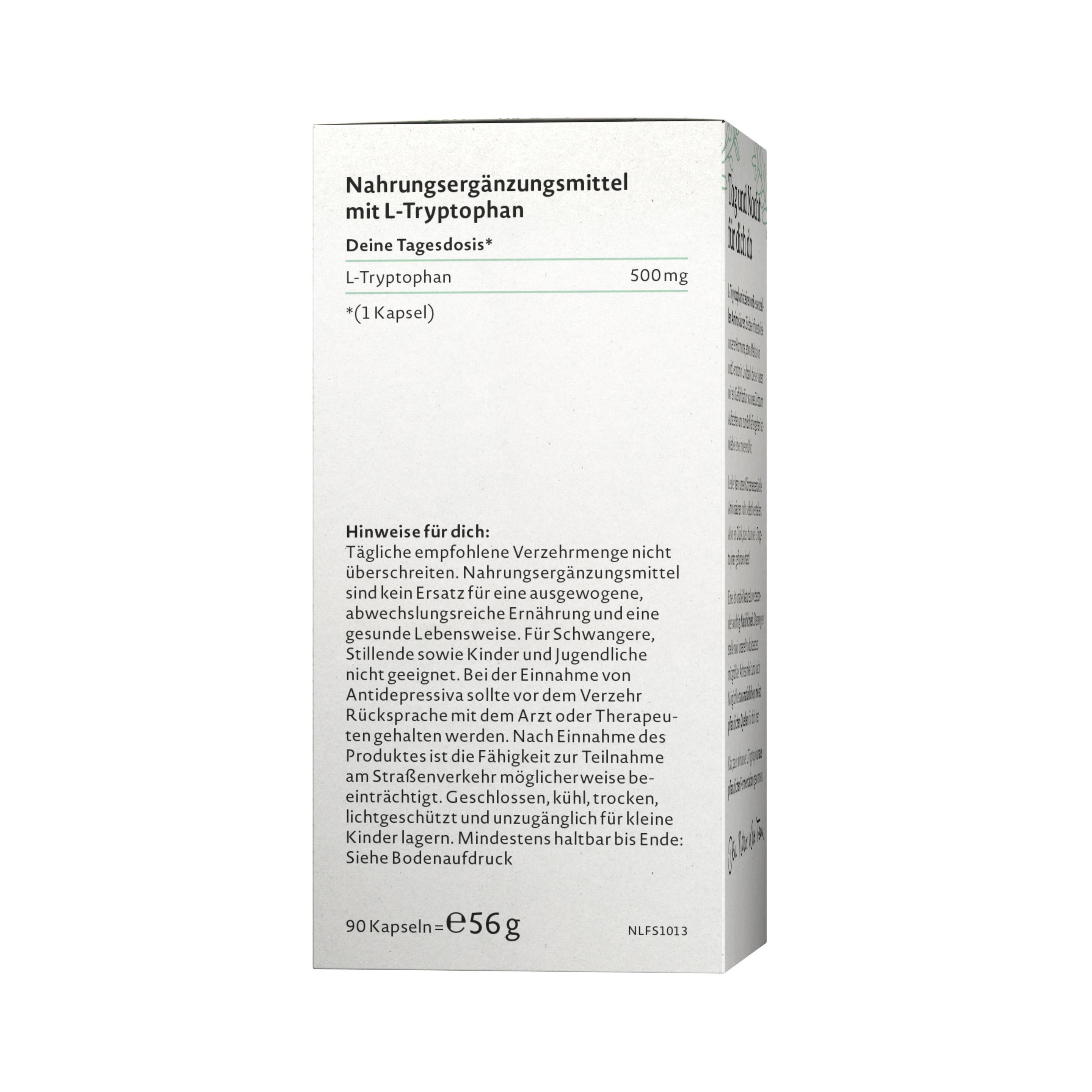 Produktbild NATURE LOVE L-Tryptophan 4 von 6