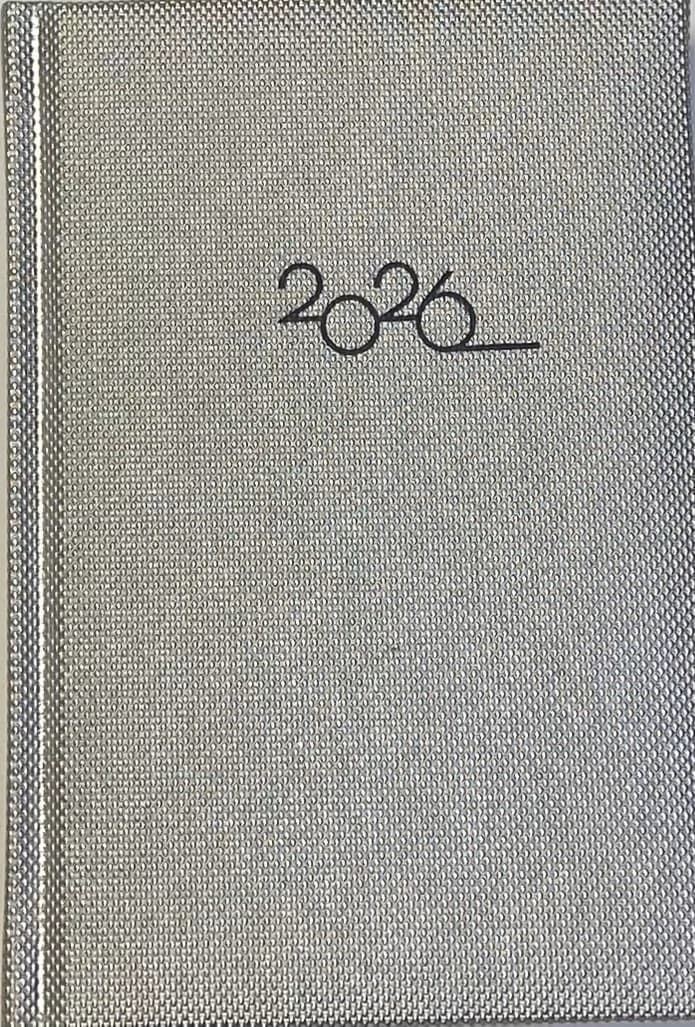 Kalender-Buch 2026 A6  CANTONELLA SILBER