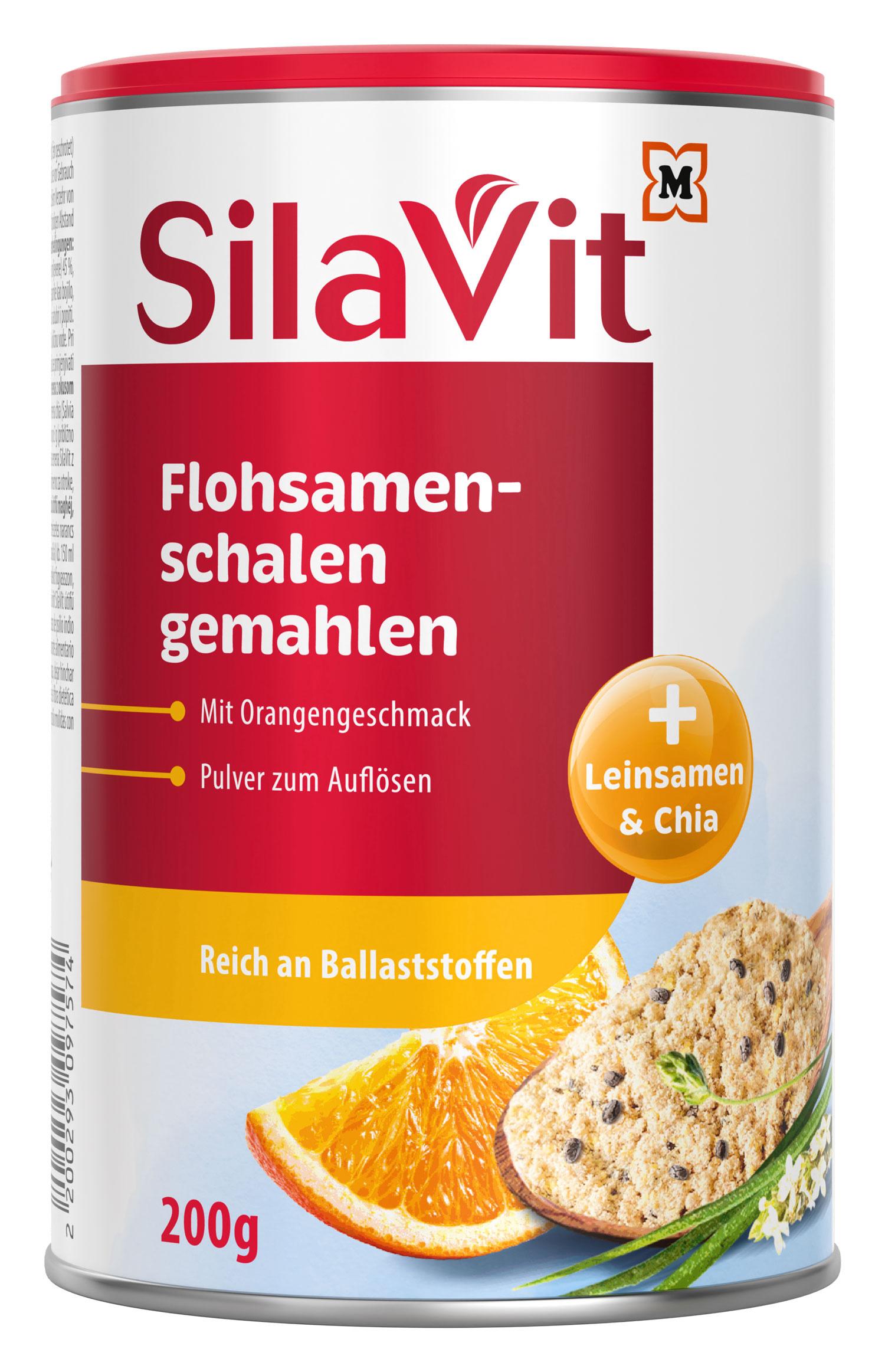 SilaVit Flohsamenschalen gemahlen