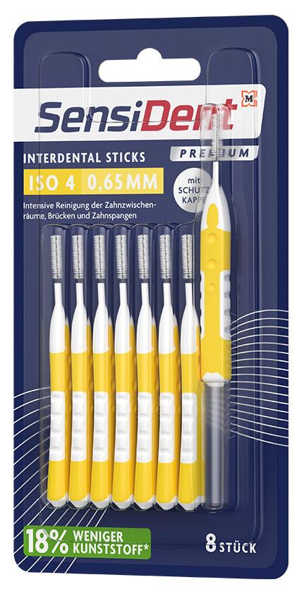 SensiDent Interdental Sticks Premium 0,65mm ISO 4