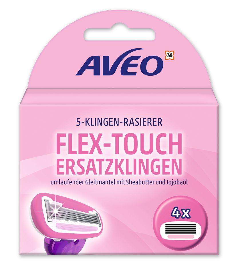 AVEO 5-Klingen-Rasierer Flex-Touch Ersatzklingen