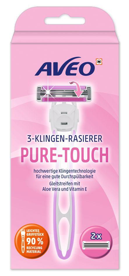 AVEO 3-Klingen-Rasierer Pure-Touch