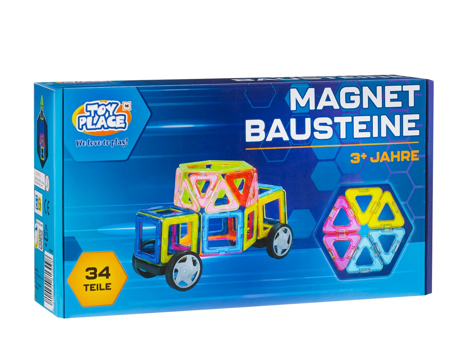 Müller - Toy Place - Magnetbausteine Set 34 Teile