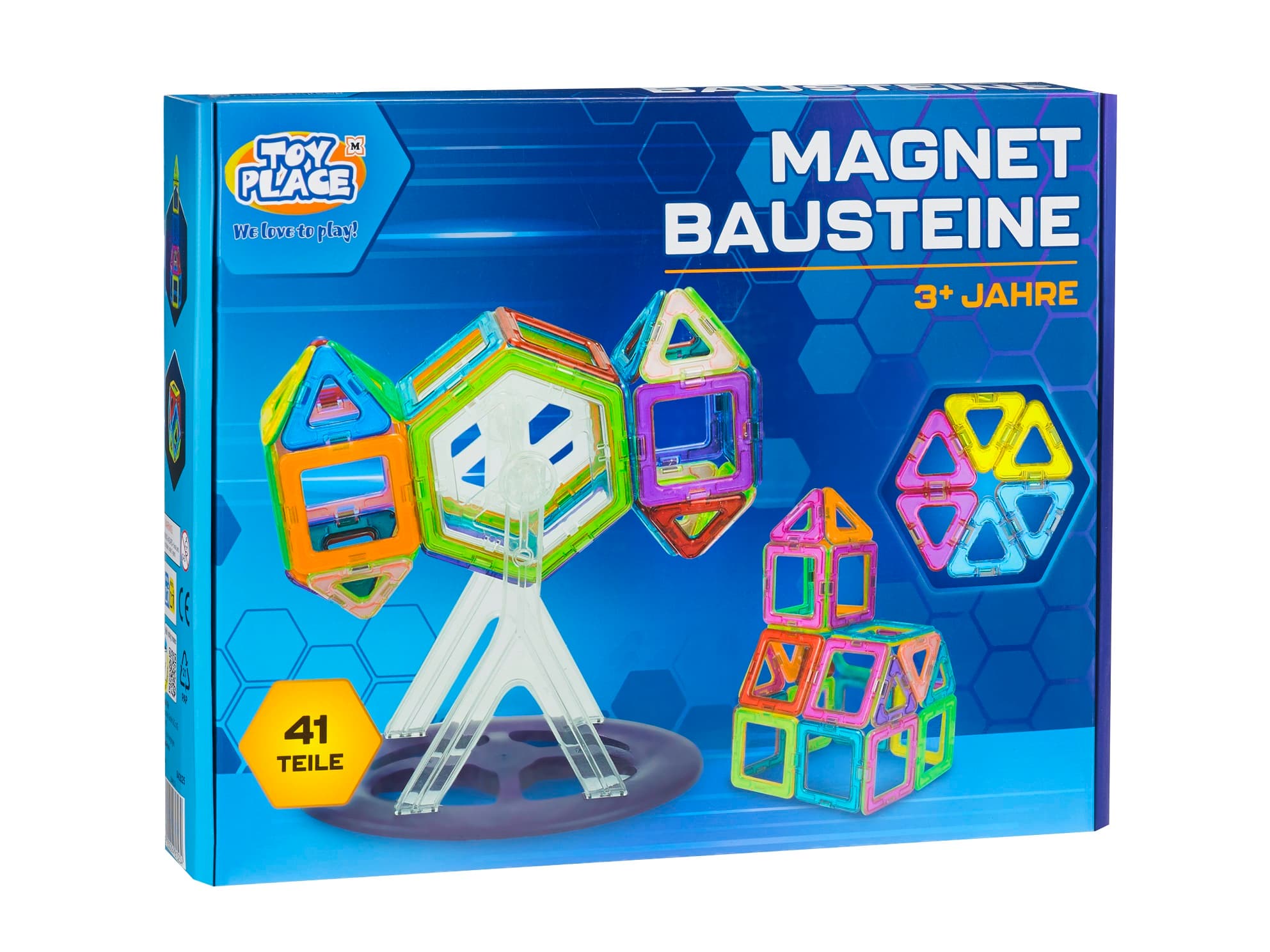 Müller - Toy Place - Magnetbausteine Set 41 Teile