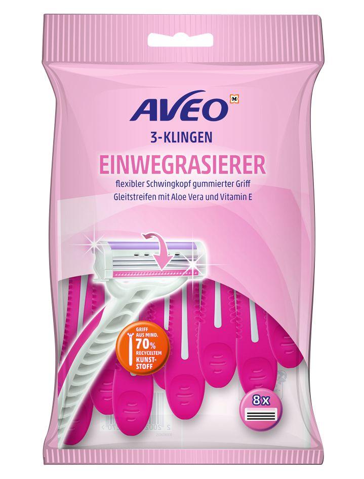 AVEO 3 Klingen Einwegrasierer