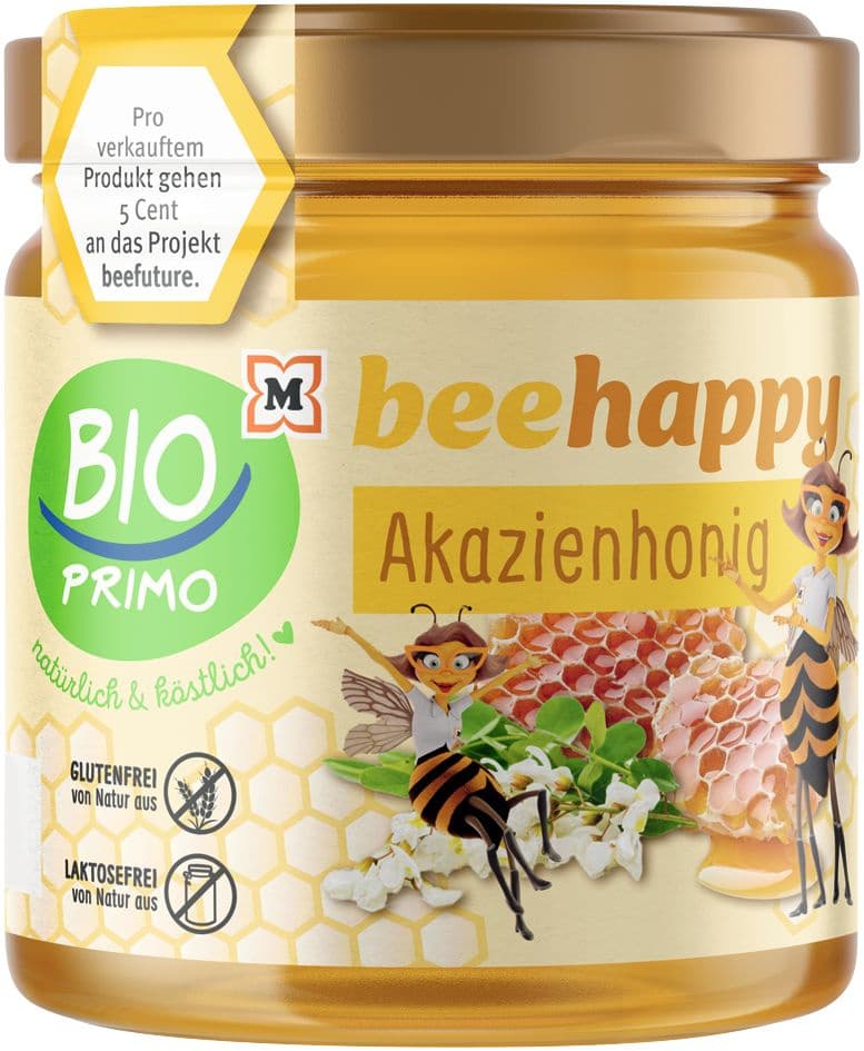 BIO PRIMO Bio beehappy Akazienhonig