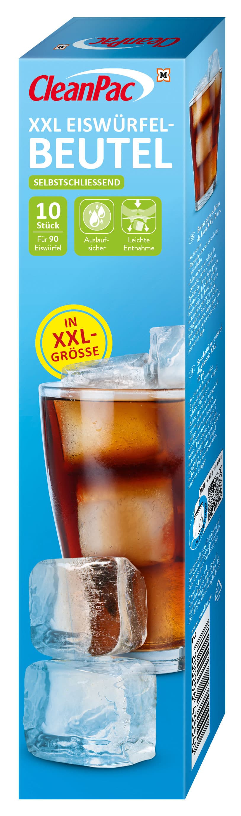 CleanPac Eiswürfelbeutel XXL