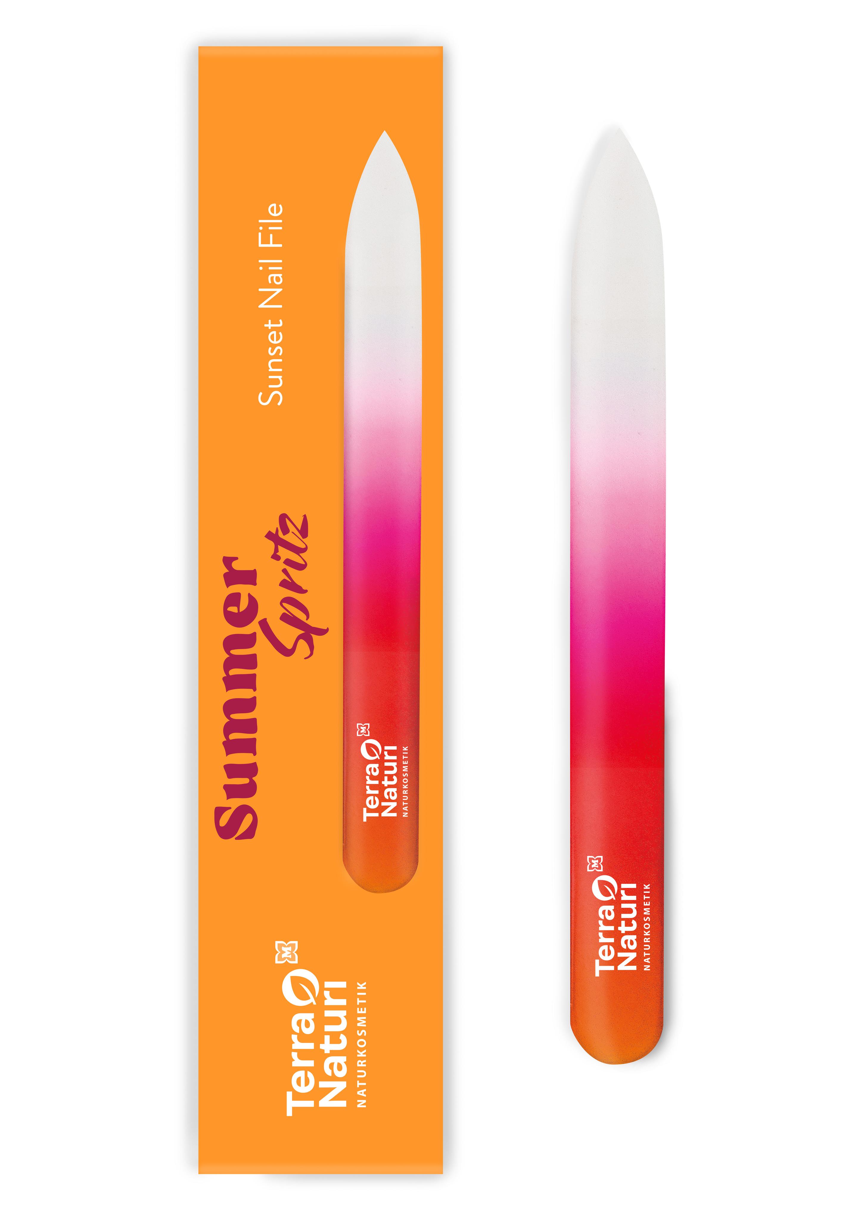 Produktbild Terra Naturi Summer Spritz Sunset Nagelfeile aus Glas 2 von 3