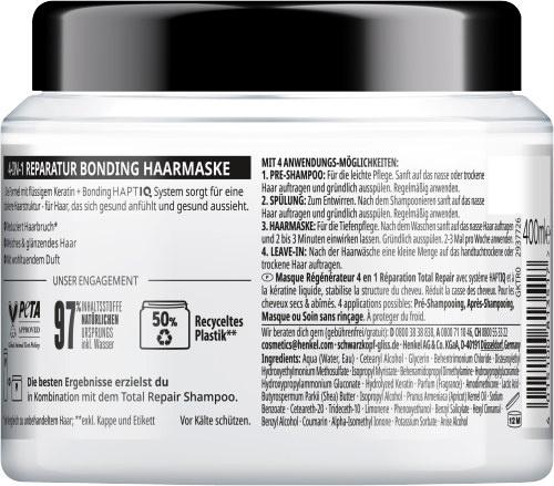 Produktbild GLISS 4-in-1 Bonding Haarmaske Total Repair Reparatur 2 von 3