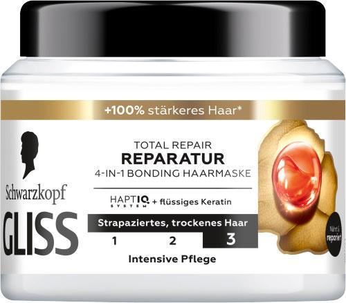 GLISS 4-in-1 Bonding Haarmaske Total Repair Reparatur