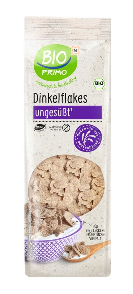 BIO PRIMO Bio Dinkelvollkornflakes