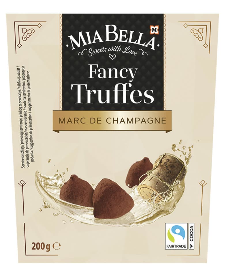MIA BELLA Fancy Truffles Marc de Champagne