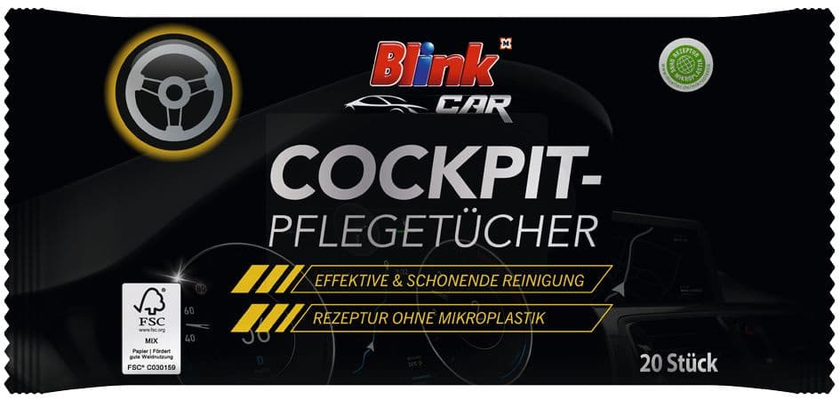 Blink Auto Cockpitpflegetücher