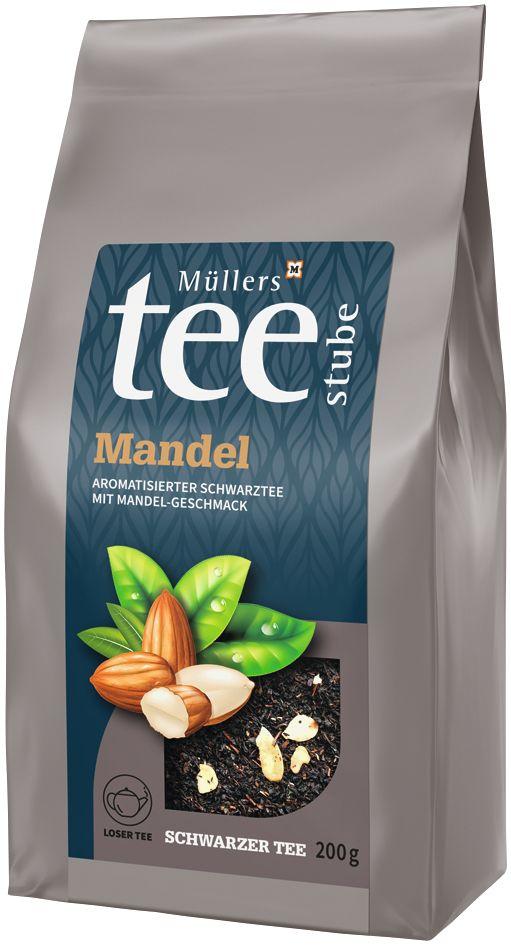 Müllers Teestube Schwarzer Tee Mandel