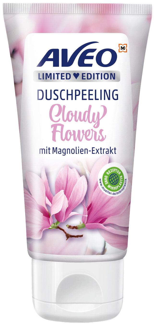 AVEO Duschpeeling Cloudy Flowers